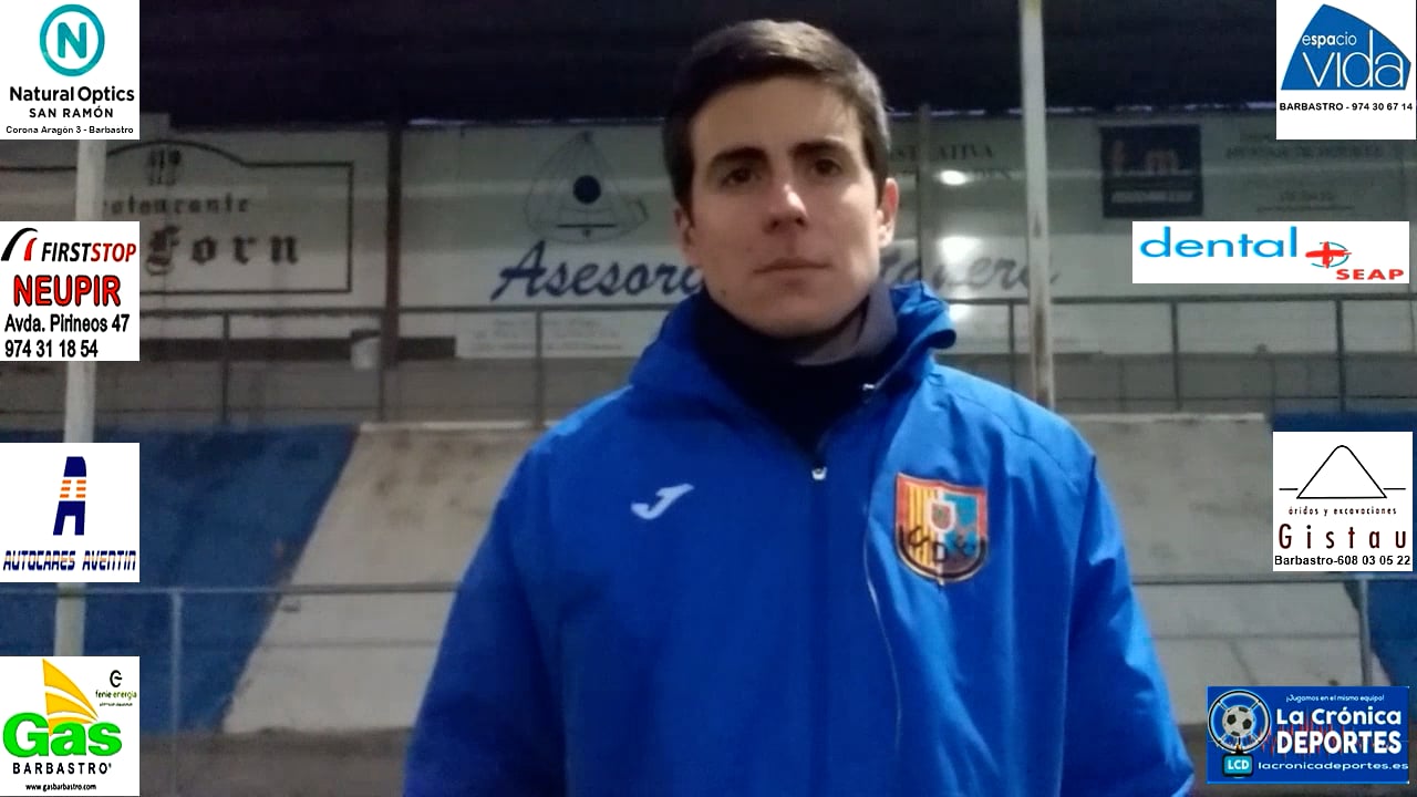 MARC VIGIL (Entrenador Fraga) CDJ Tamarite 2-1 UD Fraga / Jornada 14 / Preferente - Gr 1