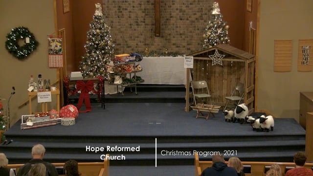 Sunday School Christmas Program