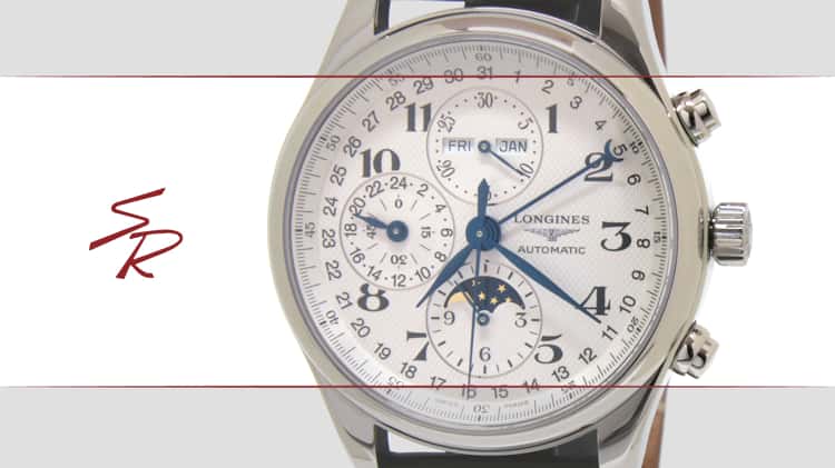 Longines Master Collection Chrono Moon Phases Silver L27734783