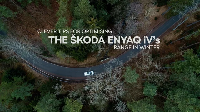 Clevere Tipps für die optimale Reichweite des ŠKODA ENYAQ iV im Winter -  Škoda Storyboard