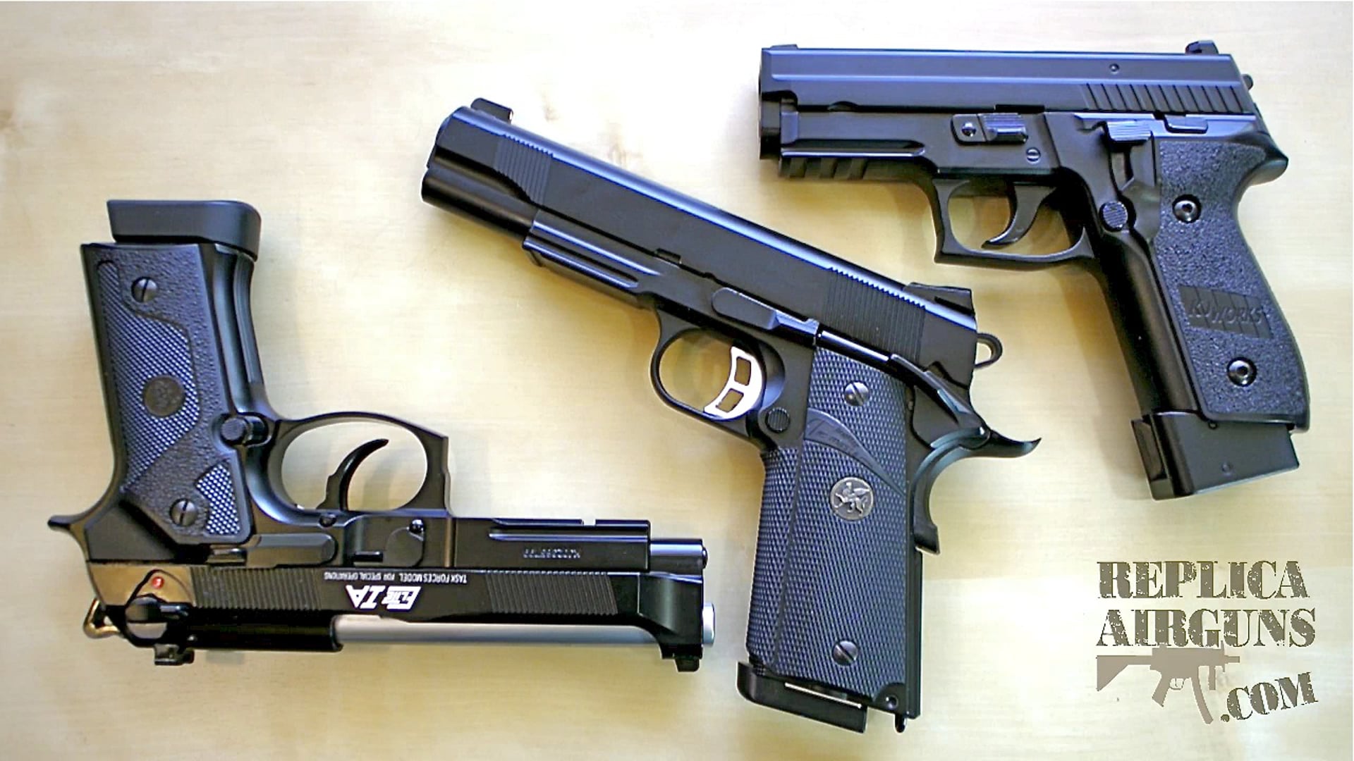 KJWorks KP-02 KP-07 Elite 1A Airsoft Pistol Review