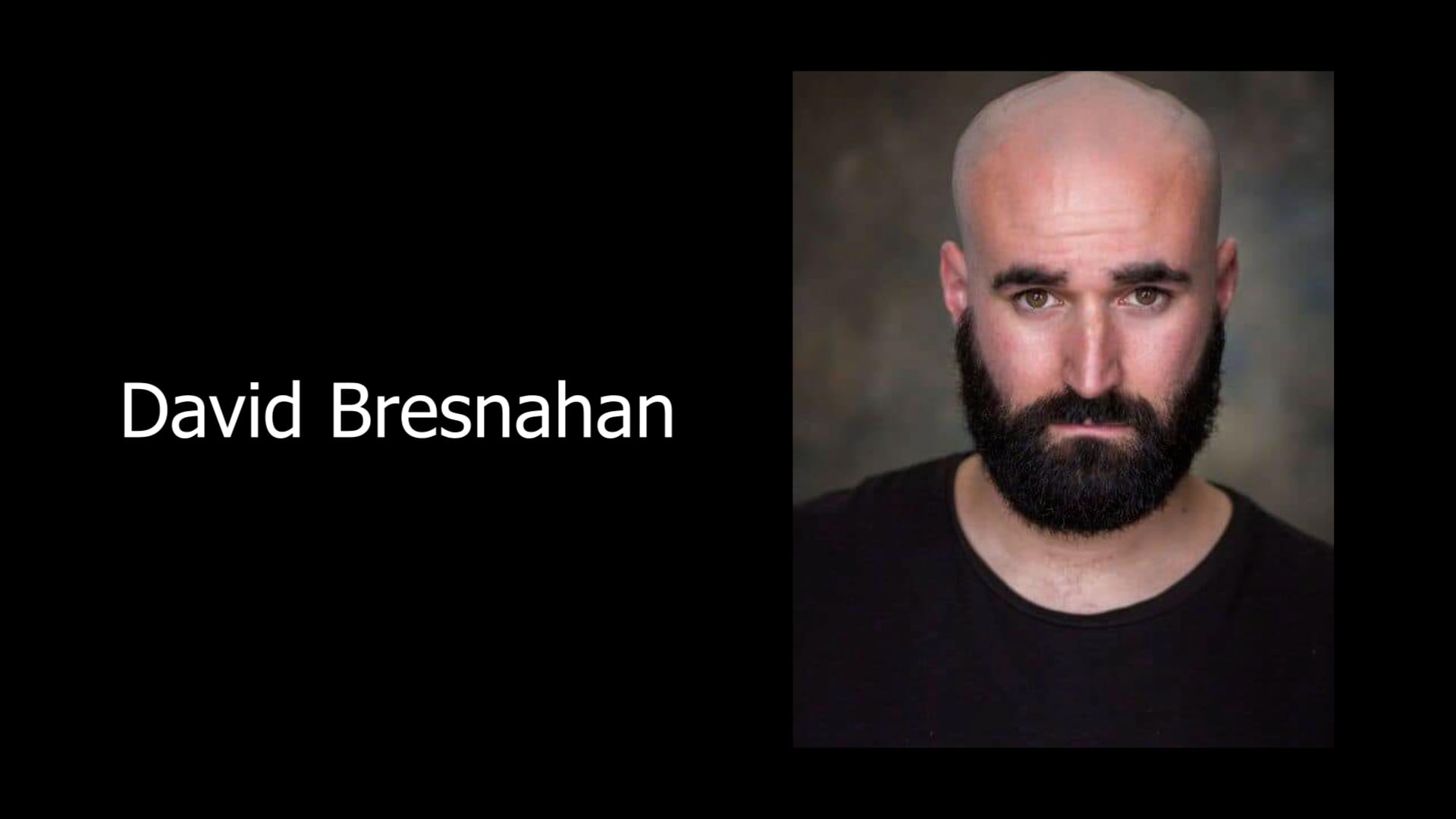 David Bresnahan Show Reel on Vimeo