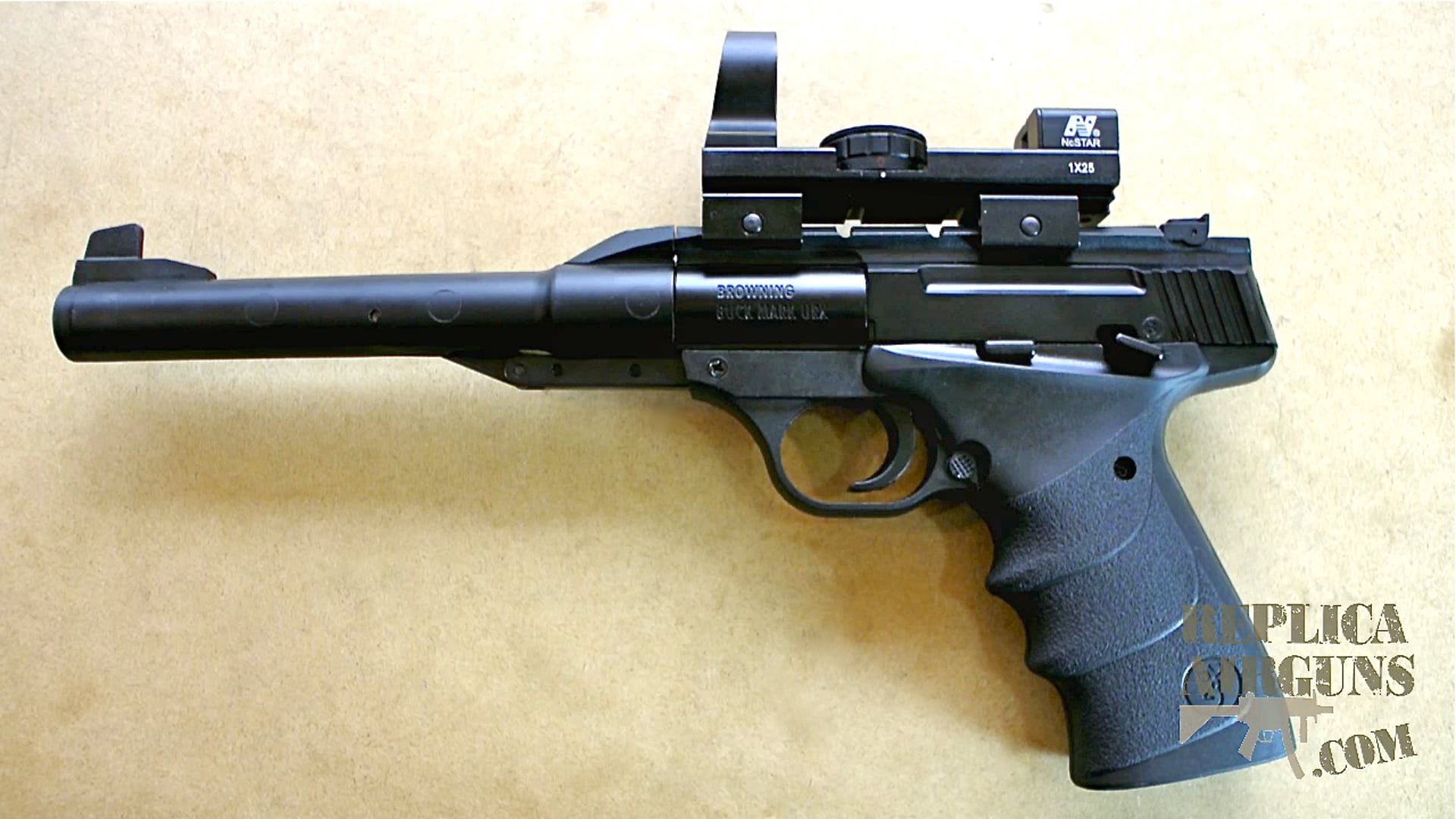 Umarex Browning Buck Mark URX Pellet Pistol Table Top & Shooting Review