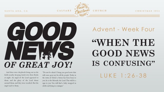 When the Good News is Confusing