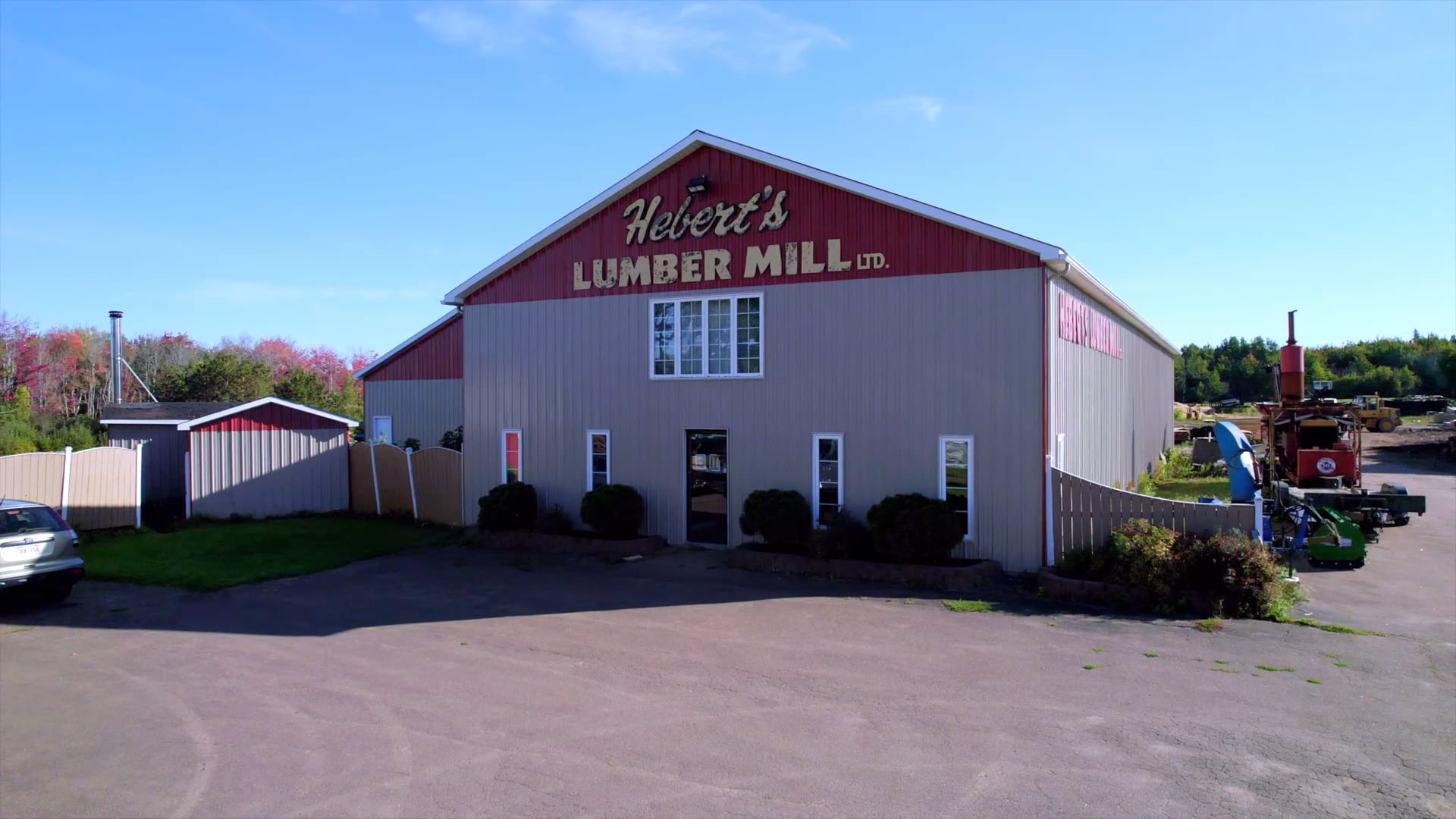 Hebert Lumber Mill Promo Video