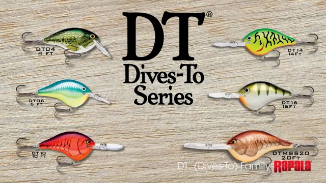 Rapala DT Series Crankbait DT10 Bass Fishing Lure — Discount Tackle