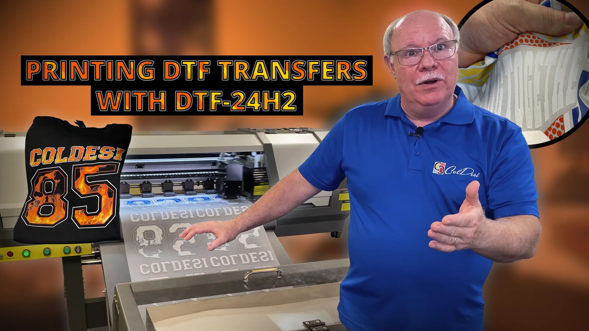 DTG Direct to Garment Printers from ColDesi on Vimeo