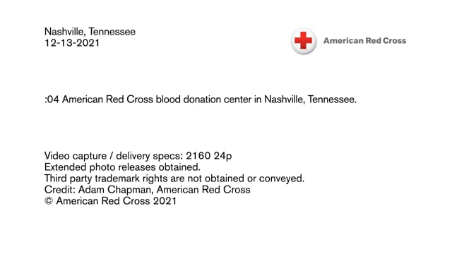 Biomed B-Roll - Nashville Tennessee blood donor center