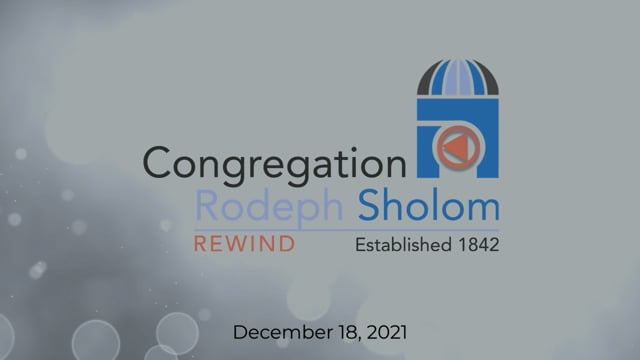 Torah Study 12/18/2021