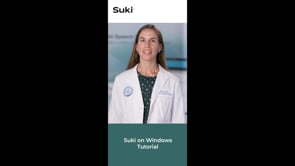 Use Suki Windows Application to Dictate Anywhere