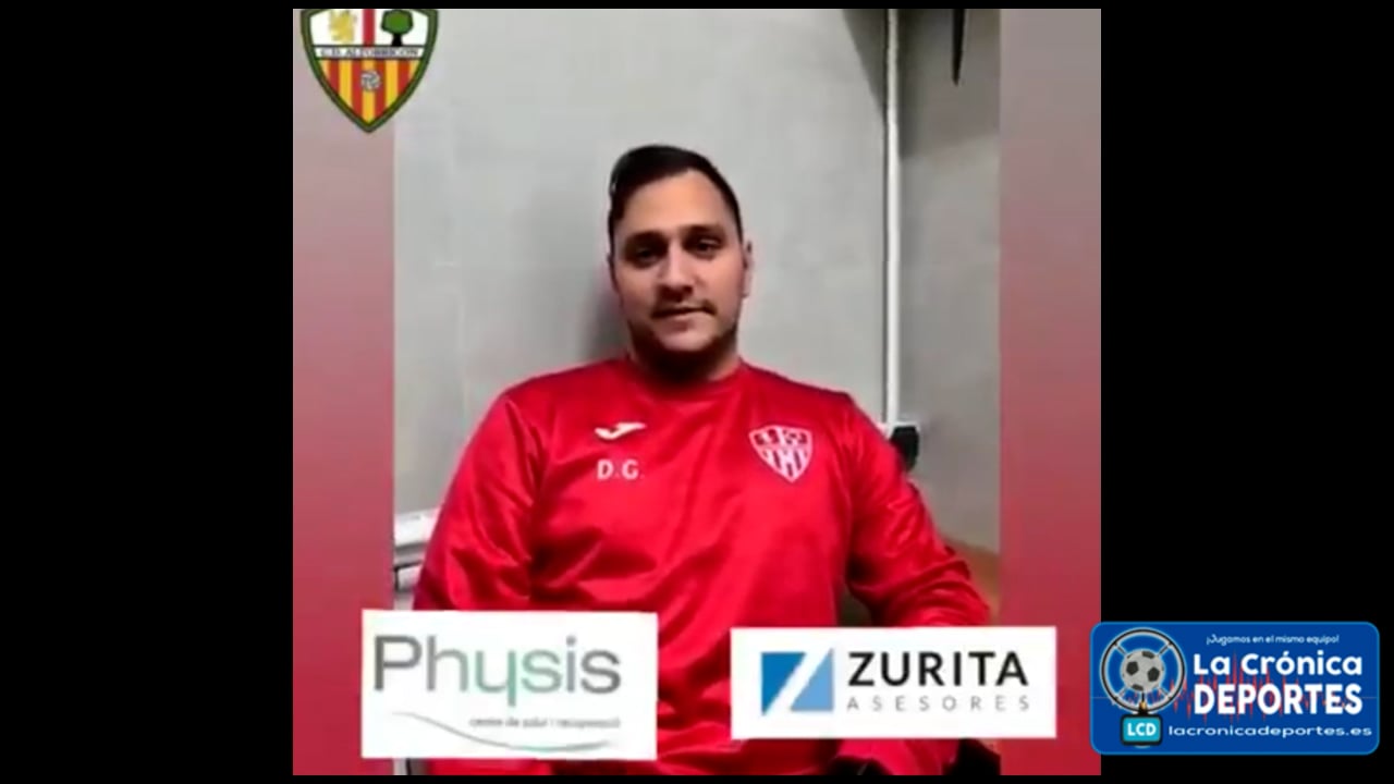 DIEGO GUILLÉN (Jugador Altorricón) Previa del Altorricón-CF Graus / J14 / 1ª Regional Gr2