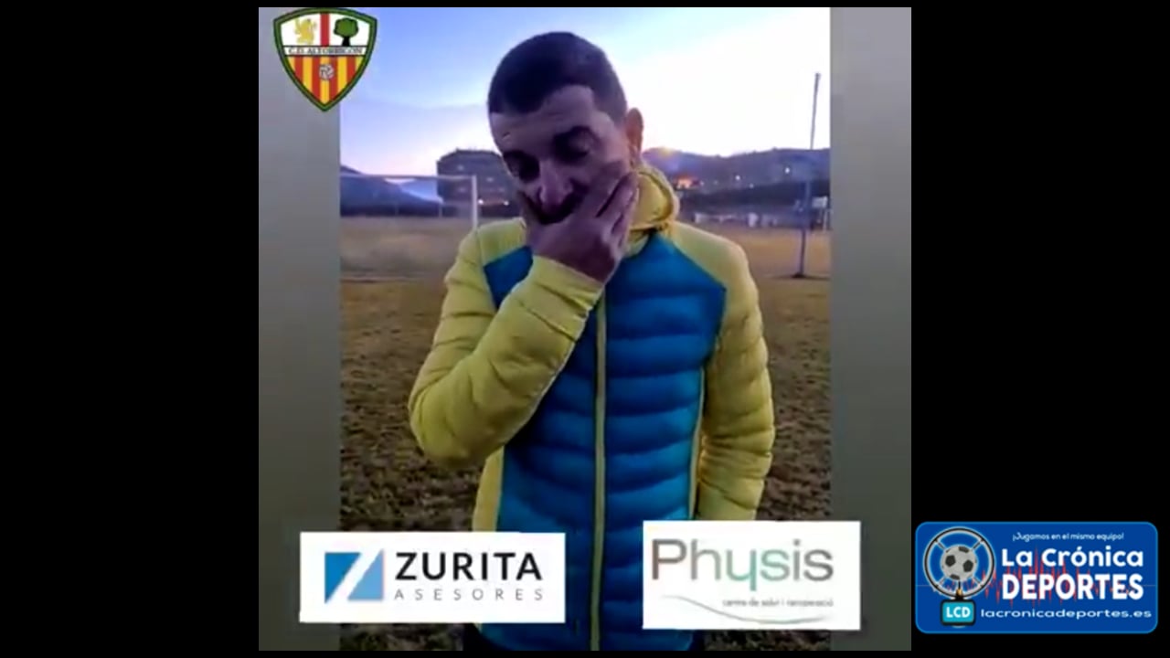 ROMÁN PANADERO (Entrenador Altorricón) Graus 1-5 Altorricón / J14 / 1ª Regional Gr2 Fuente: Facebook CD Altorricón