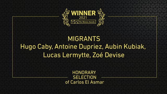 Honorary Selection - Migrants - Hugo Caby, Antoine Dupriez, Aubin Kubiak, Lucas Lermytte, Zoé Devise