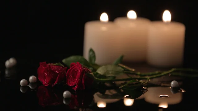 Candles, Roses, Pearls. Free Stock Video - Pixabay