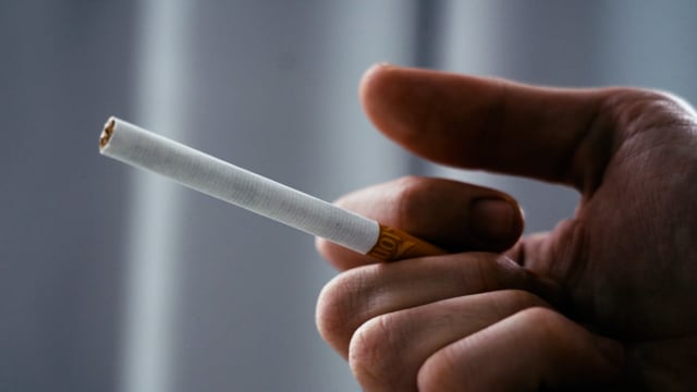 Close Up Of A Cigarette - Stock Video