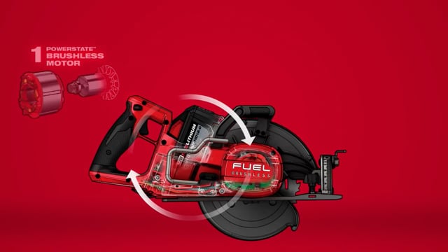 video M18 FUEL™ Rear Handle 7-1/4″ Circular Saw – Tool Only
