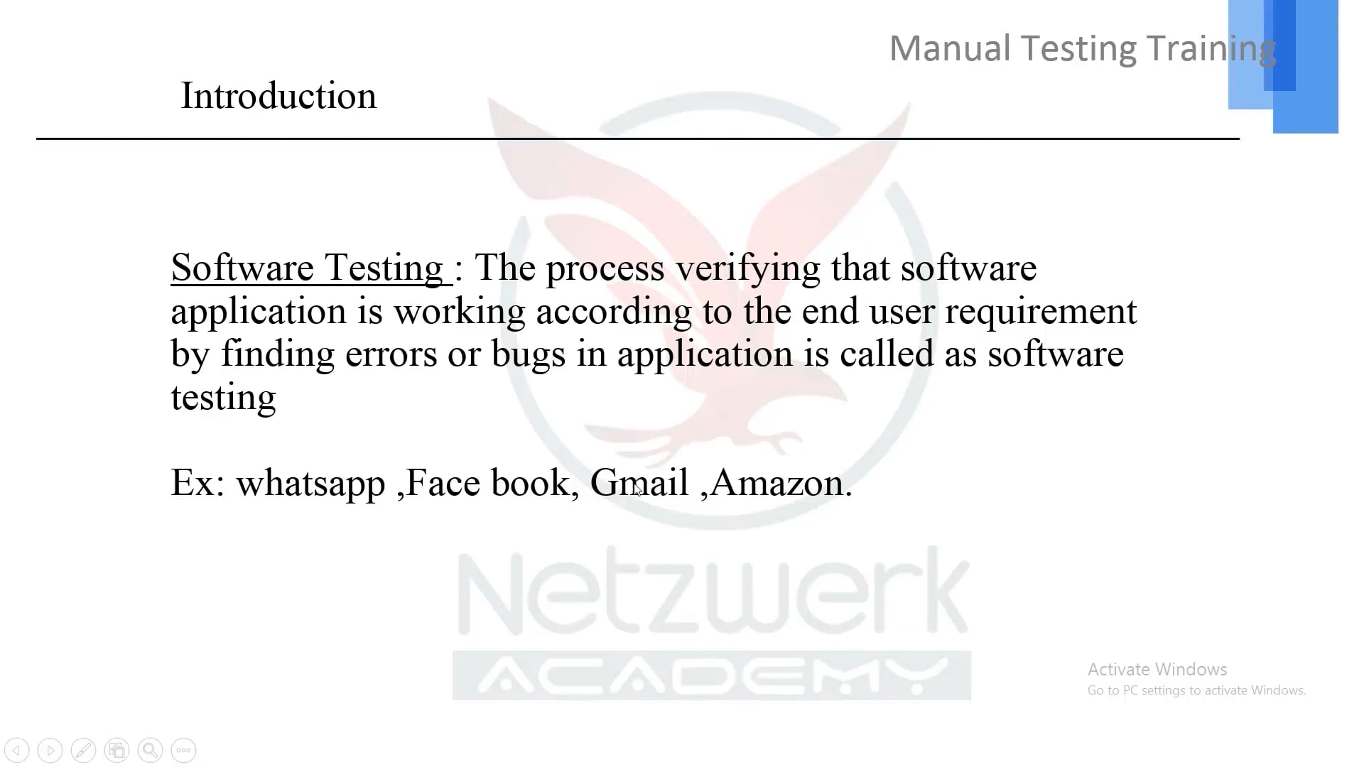 Why software testing