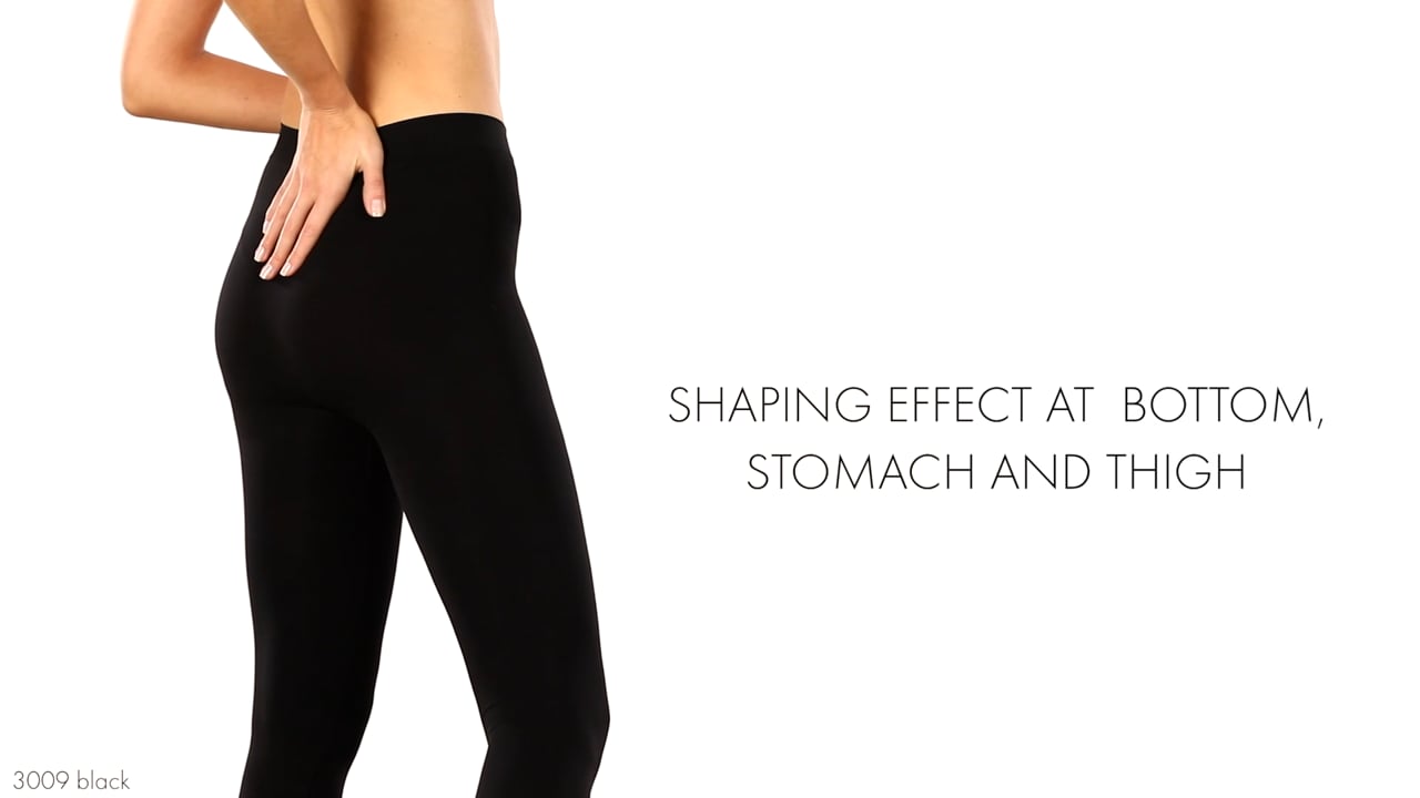 Leggings em grená Seamless Comfort, Calças de mulher