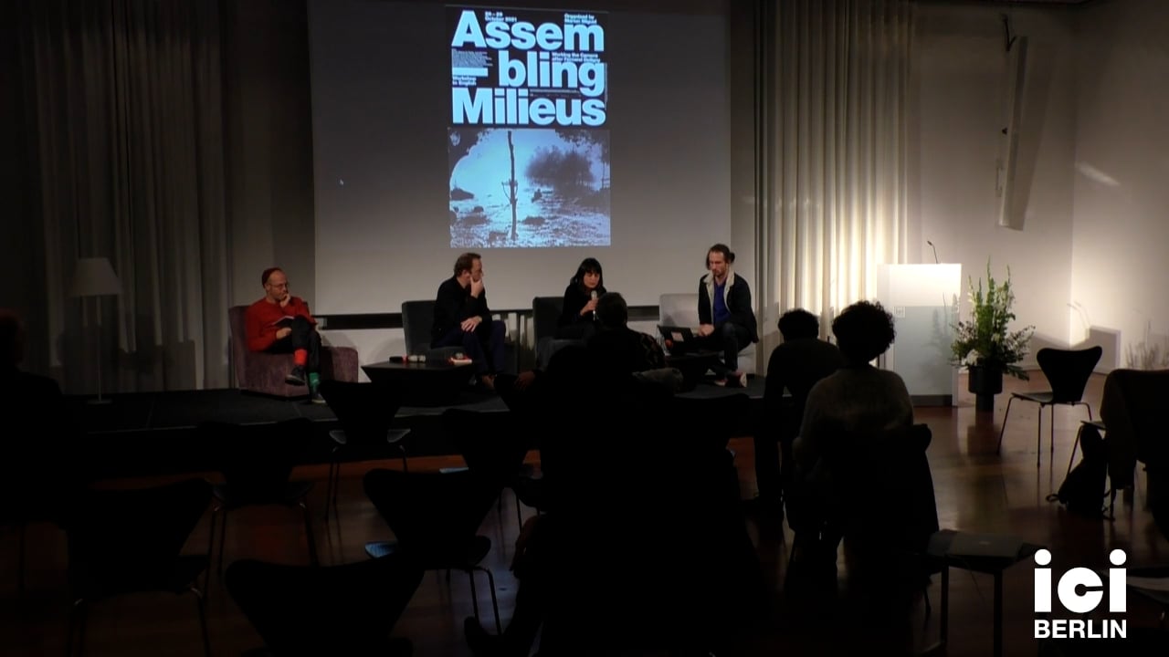 Discussion with Bruno de Coninck, Lou Vercelletto and Lo Thivolle