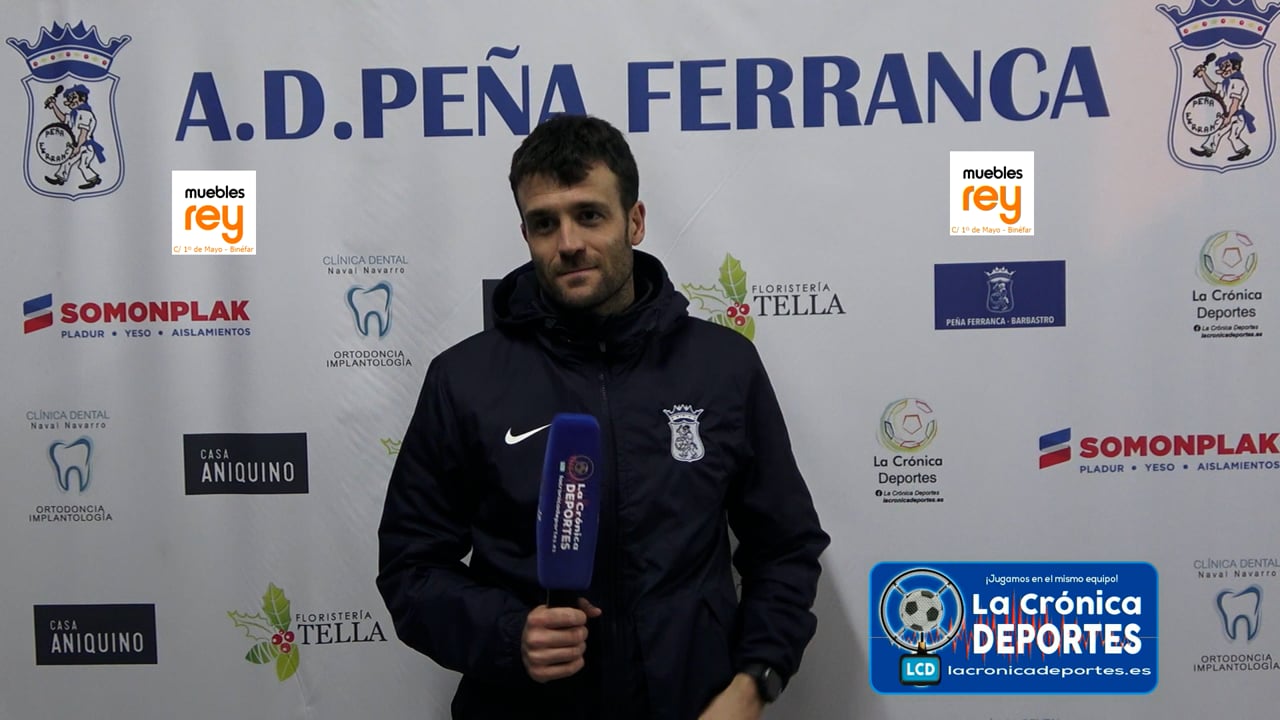 NÉSTOR ARILLA (Cuerpo Técnico Ferranca) P. Ferranca Tella 1-1 CD Mequinenza / Jornada 14 / Preferente - Gr 1