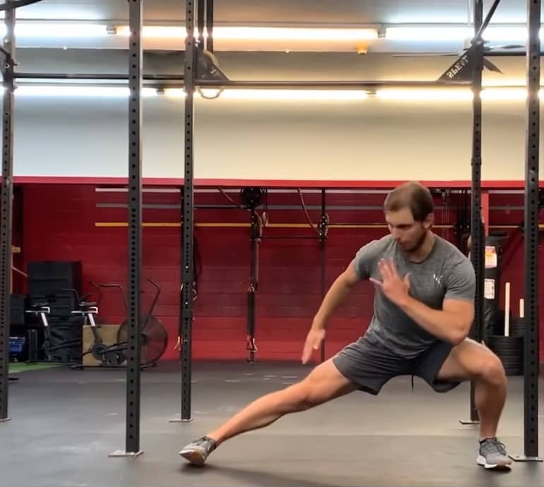 Pivot Lunge to lead leg block on Vimeo