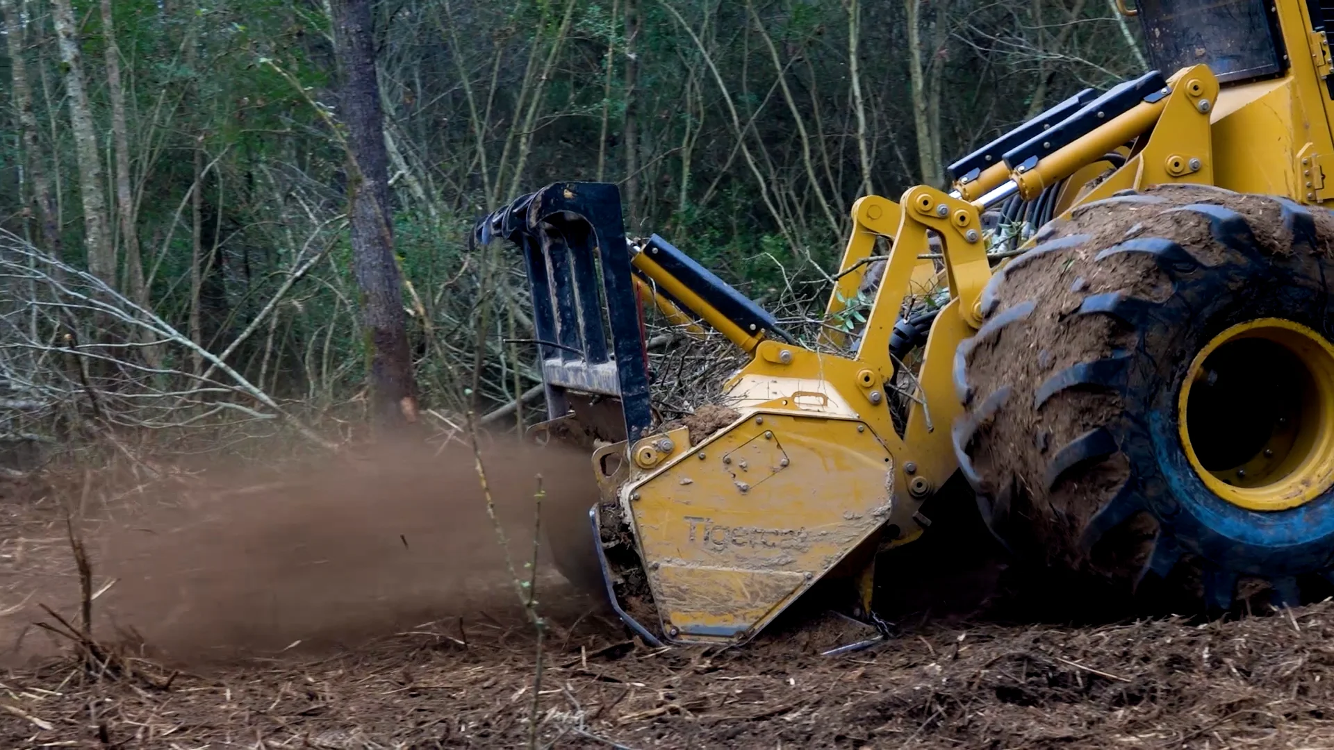 M726G Mulcher | Land Clearing | Tree Mulcher | Tigercat Forestry