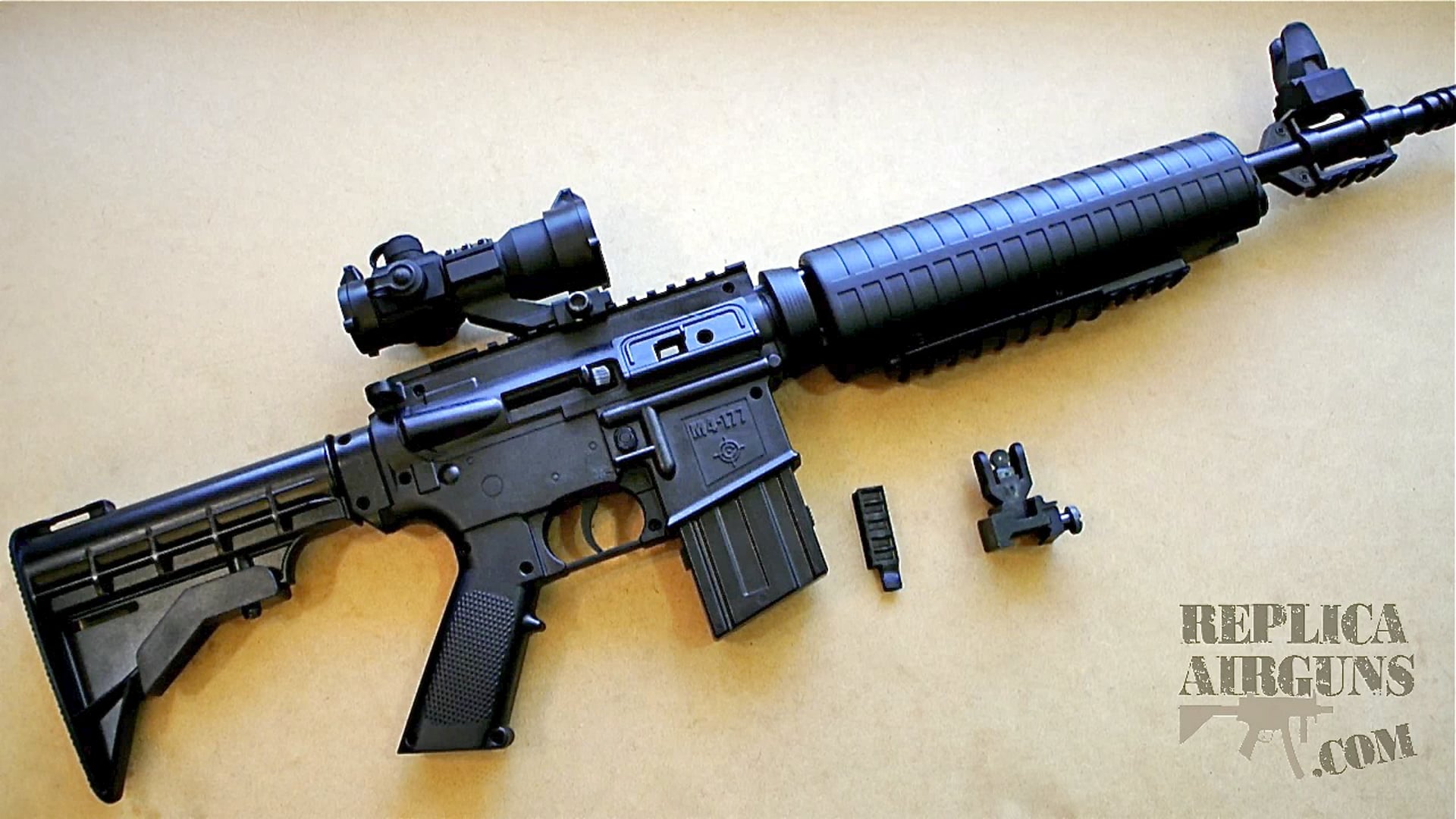 Crosman M4-177 Multi-pump .177 Pellet Air Rifle Table Top and Shooting Review