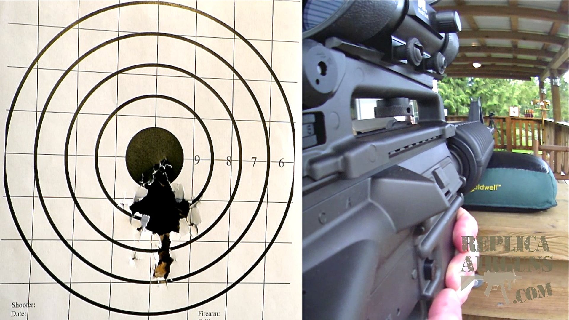 King Arms Colt M4A1 Metal AEG Airsoft Rifle Field Test Review