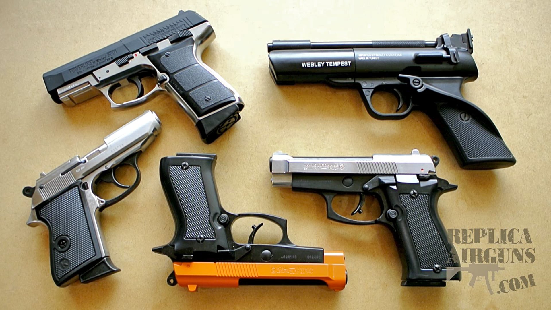 Kimar M85 and Lady K- Webley Tempest - Daisy Powerline 5501 Update