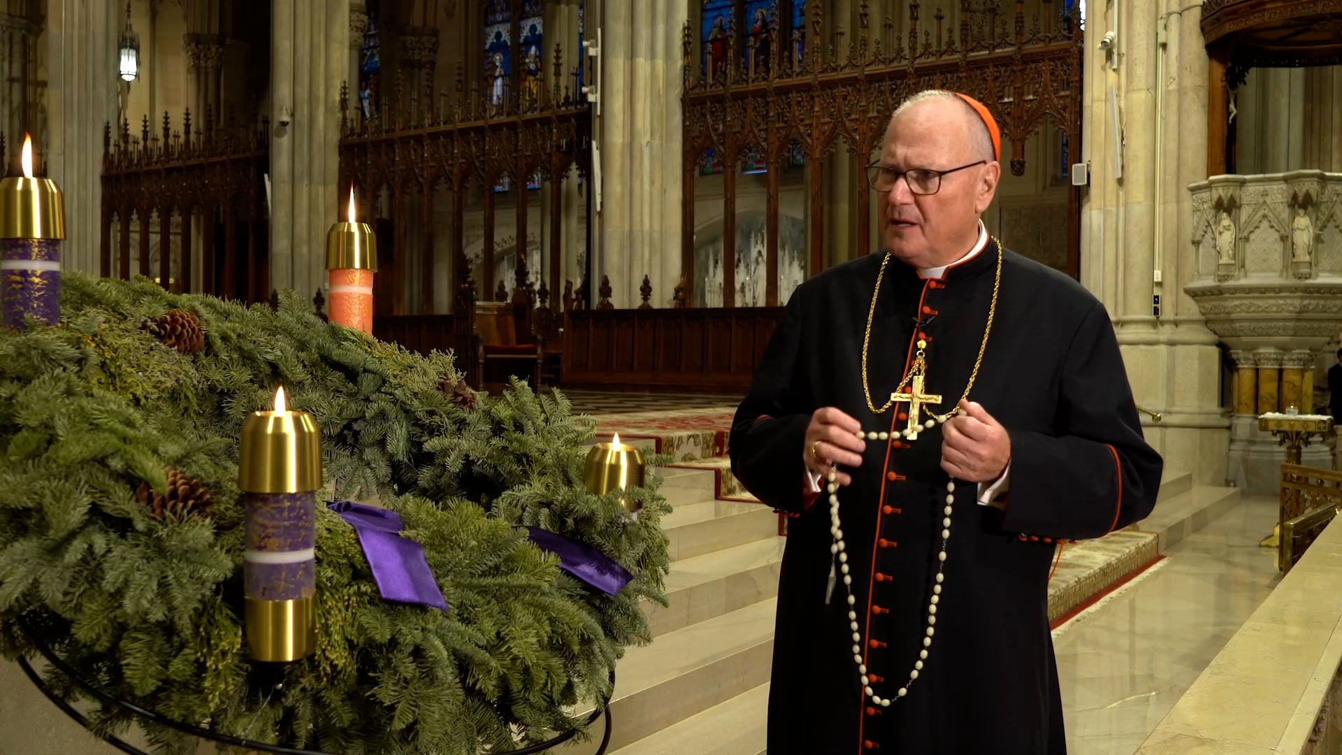 An Advent Rosary with Cardinal Timothy Dolan