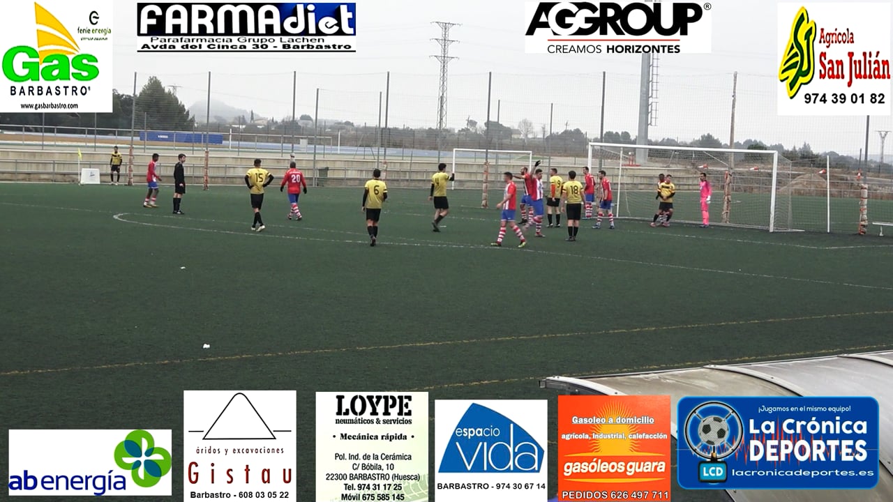 (ÚLTIMOS MINUTOS DEL PARTIDO) UDB Somontano 1-1 Osso de Cinca / Jornada 10 / 2ª Regional - Gr 2-1