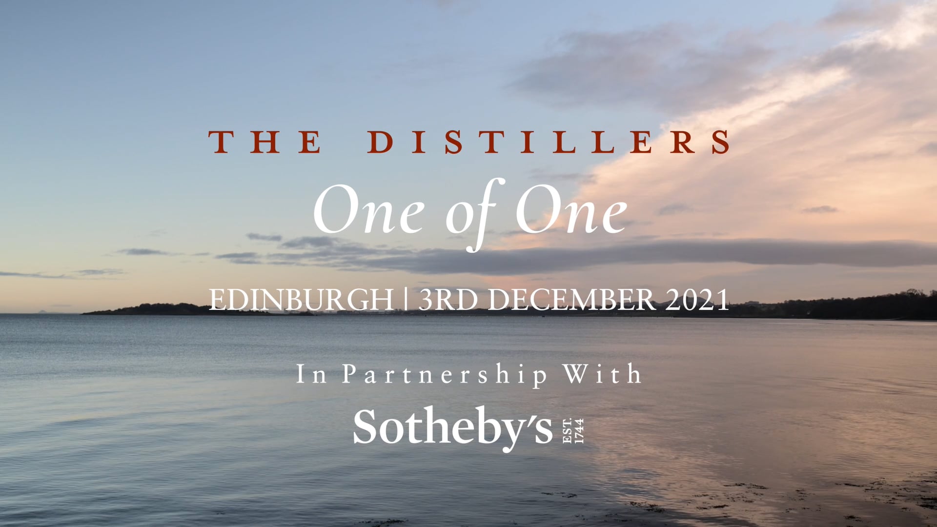 The Distillers One of One Auction 03.XII.21