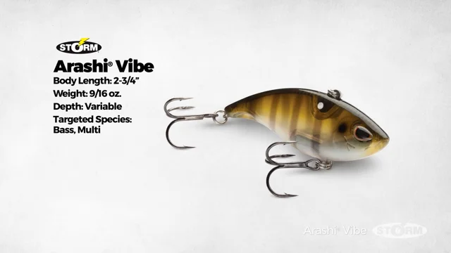 Storm Arashi Vibe 2 3/4 inch Lipless Crankbait Bass Fishing Lure