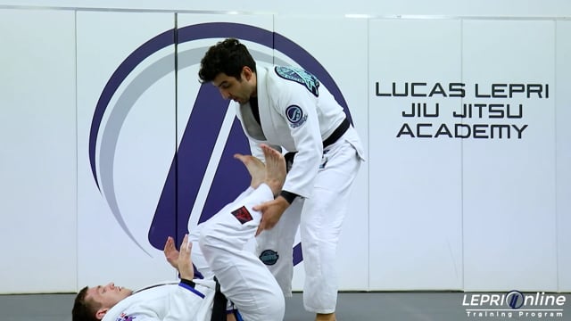 De La Riva Defense to Leg Drag to Back Take