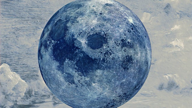 Full Moon Sky Artwork - Free video on Pixabay