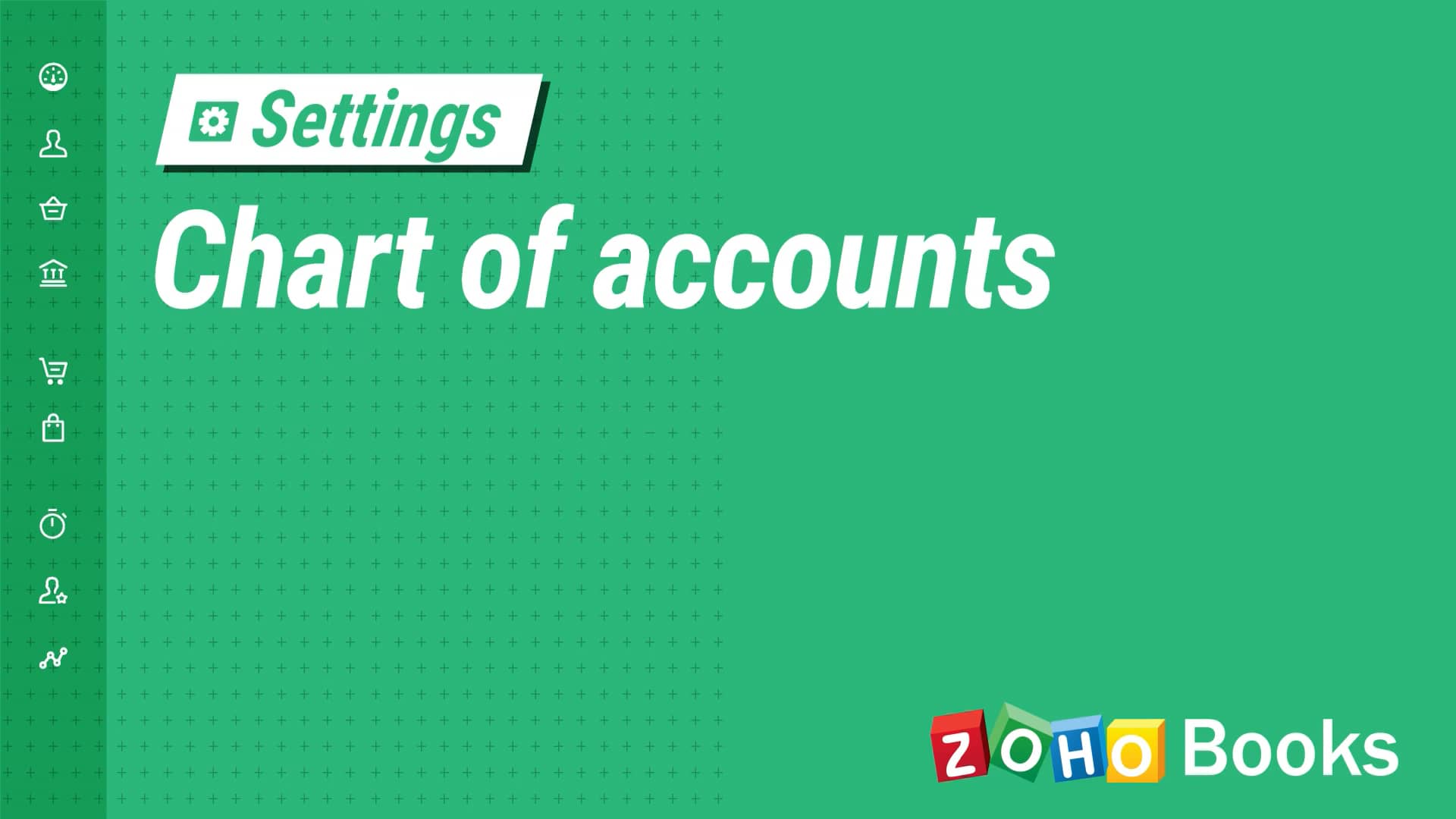 Chart of accounts zoho books on vimeo