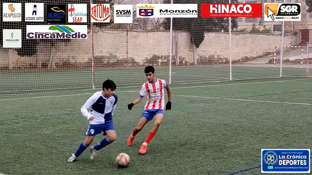 DIVISIÓN DE HONOR INFANTIL MONZÓN FÚTBOL BASE-0-0-EBRO