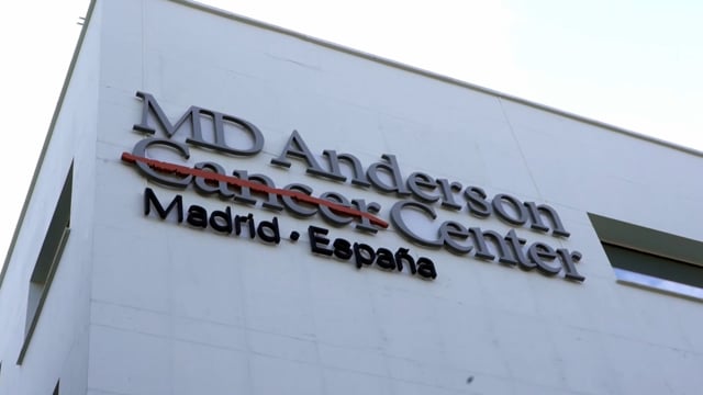 Juanjo Fraile en el auditorio de la Fundación MD Anderson