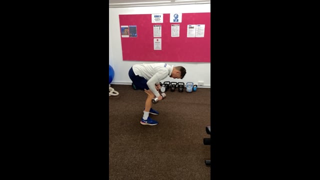 H-Bent over DB row 