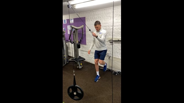 Single Leg Cable Pull