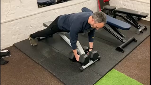 H - Chest Supported Row