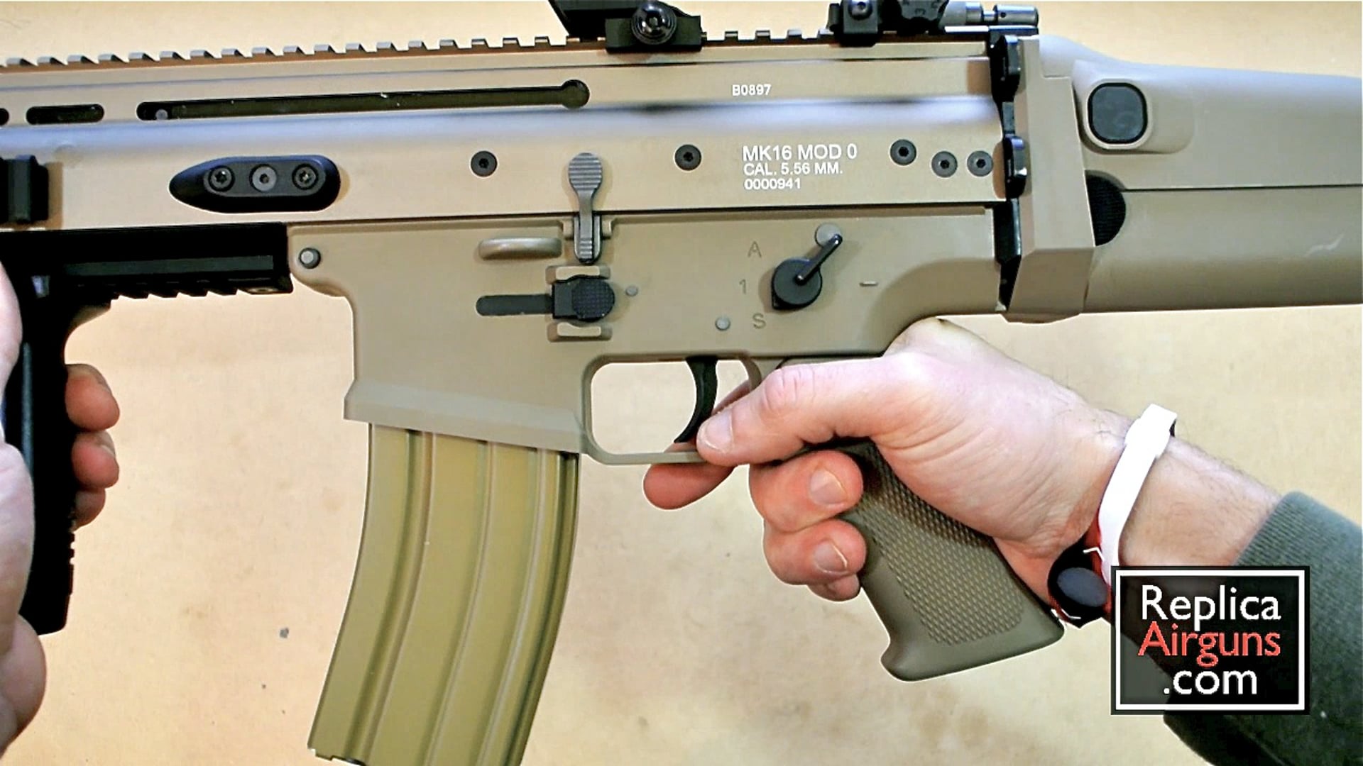 WE AWSS SCAR-L - 6mm Airsoft Rifle Table Top Review