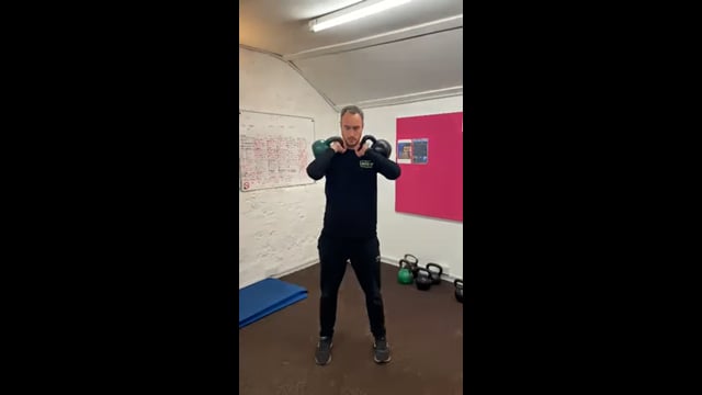 Kettlebell Front Squat