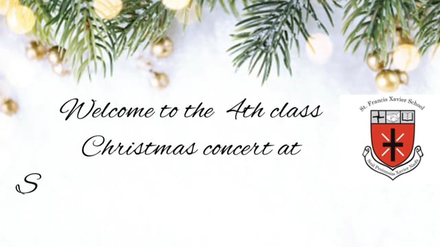4th Class Christmas Concert