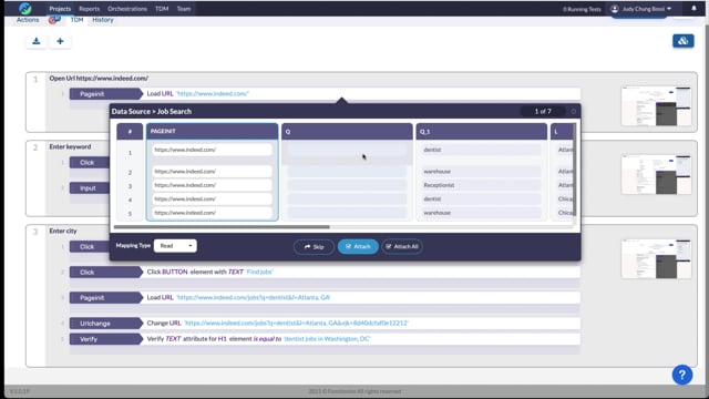 Test Data Management, Data Driven Testing Example