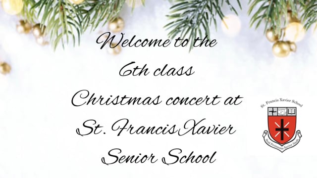 6th Class Christmas Concert