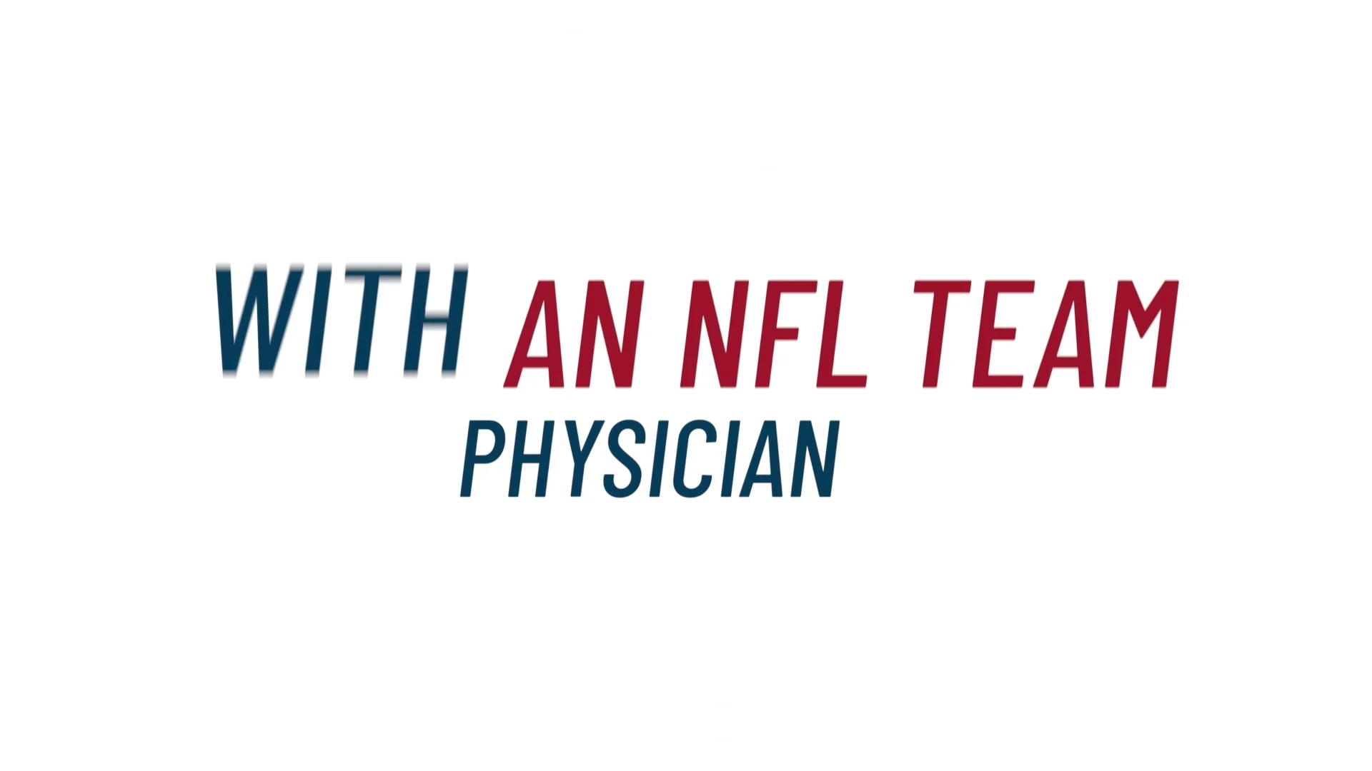 The Monday After a Game Day with Colts Head Team Physician, Dr