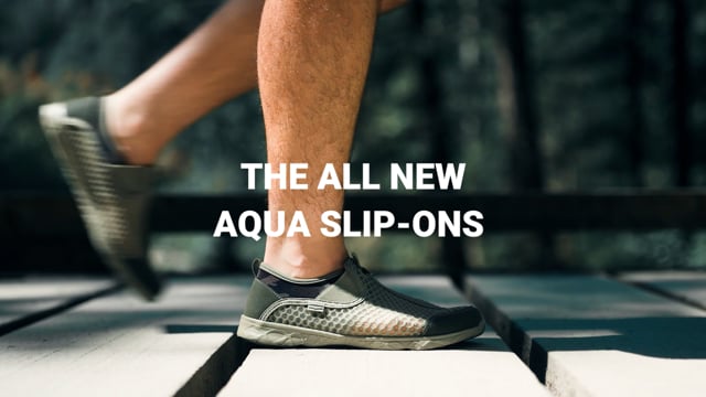 Men's Aqua Slip-On // Sand (US: 12) video thumbnail