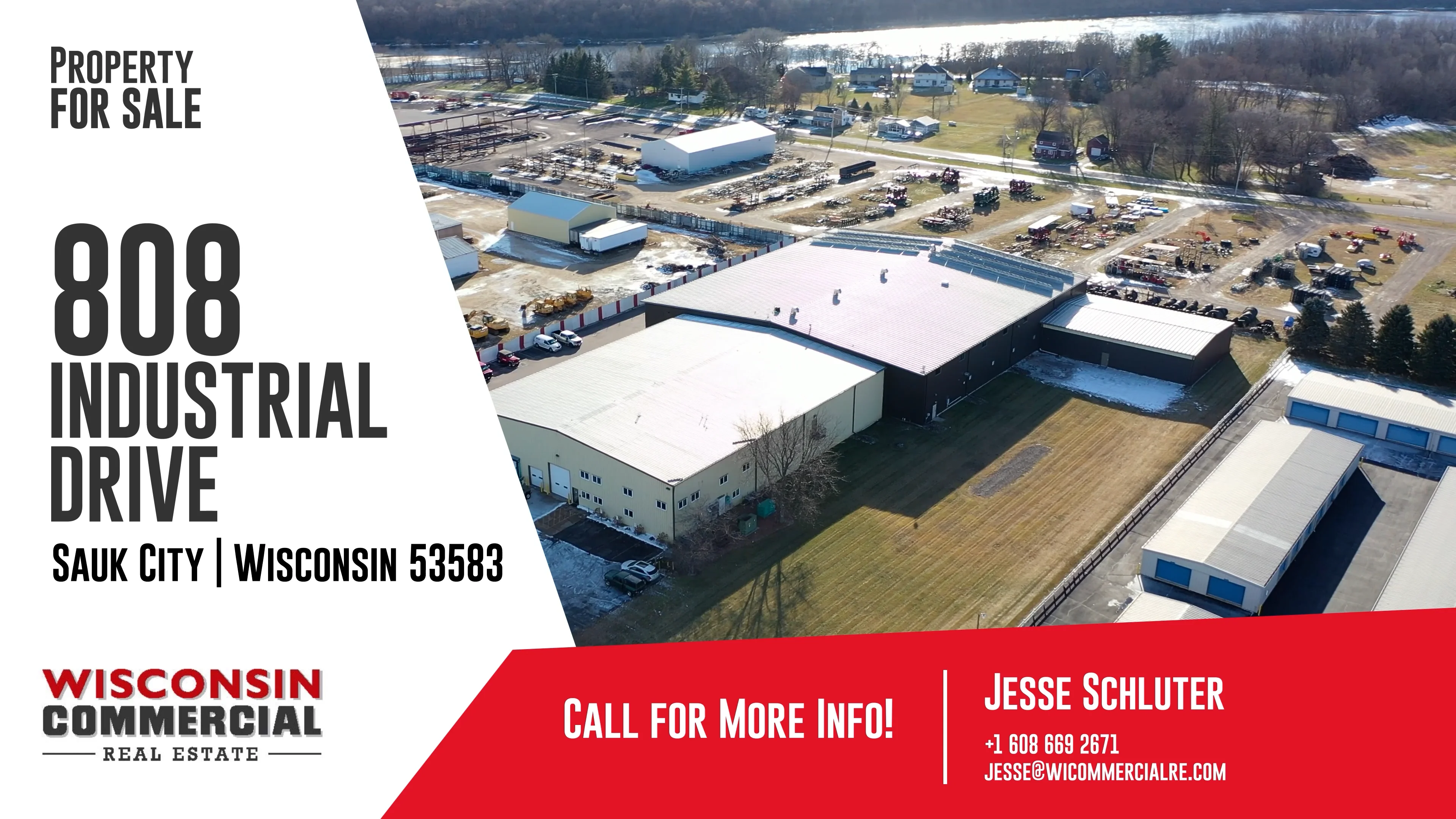 Sale/Lease 808 Industrial Drive, Sauk City, Wisconsin 53583