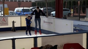 Inaugurats el parc d'aventures i la pista de patinatge a Plaça Catalunya